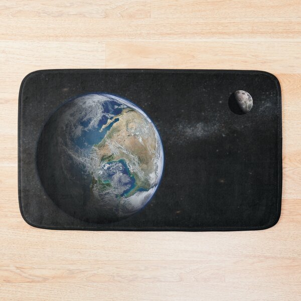 Item preview, Tierra desde el espacio con hermosa luna designed and sold by professorguru.