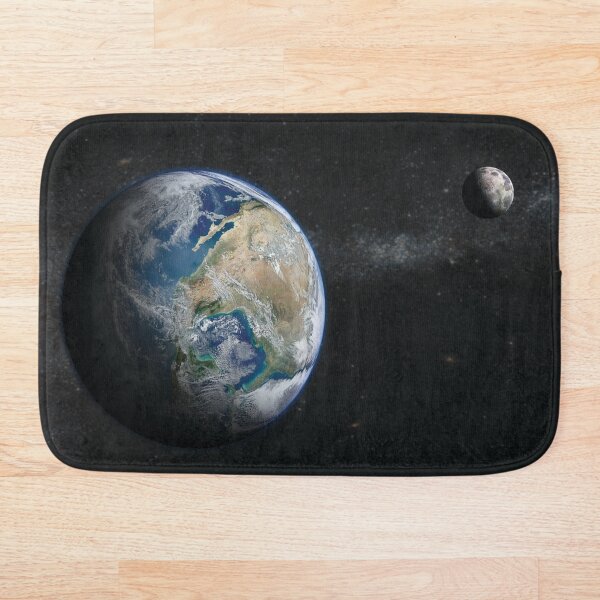 Item preview, Tierra desde el espacio con hermosa luna designed and sold by professorguru.