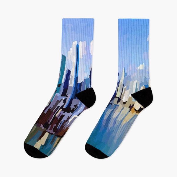 Item preview, Mami Florida Waterfront Reflections Skyline designed and sold by Jon-Baran.