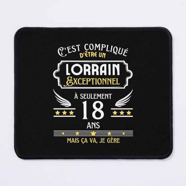 Item preview, Lorrain Man 18th Birthday gift designed and sold by RomualdGR.