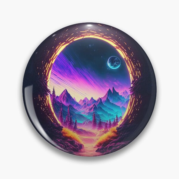 Artikelvorschau, Neon Dreams of a Distant World entworfen und verkauft von Mullet Monkey.
