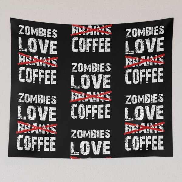 Item preview, Zombies love Coffee designed and sold by EvilSheet.