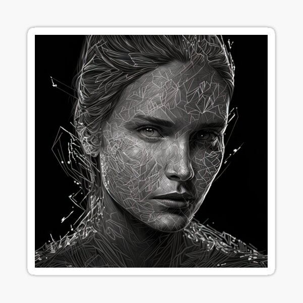 Item preview, Computer Generated Artwork - Woman # 3 designed and sold by nickaiartworks.