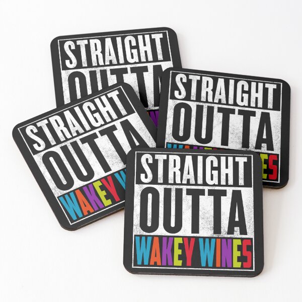 Item preview, Straight Outta Wakey Wines Prime designed and sold by T-shirt-Designs.