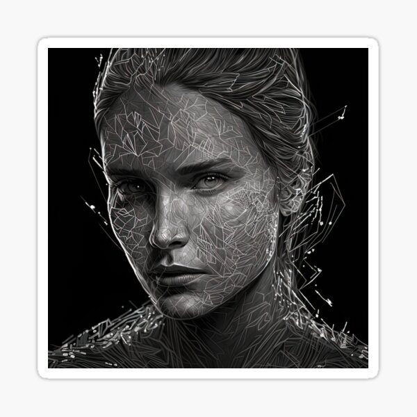 Item preview, Computer Generated Artwork - Woman # 4 designed and sold by nickaiartworks.
