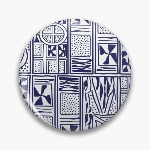 Item preview, Cameroon white Ndop Cloth Inspired print designed and sold by exotikcocotte.