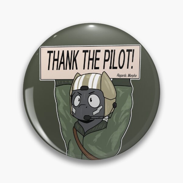 Artikelvorschau, Danke dem Piloten! entworfen und verkauft von Chaosmauser.