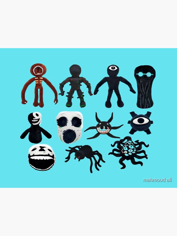 Stickers pack of all characters of Roblox doors game  Spiral