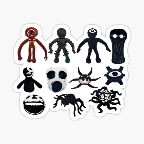 Stickers pack of all characters of Roblox doors game  Sticker for Sale by  mahmoud ali