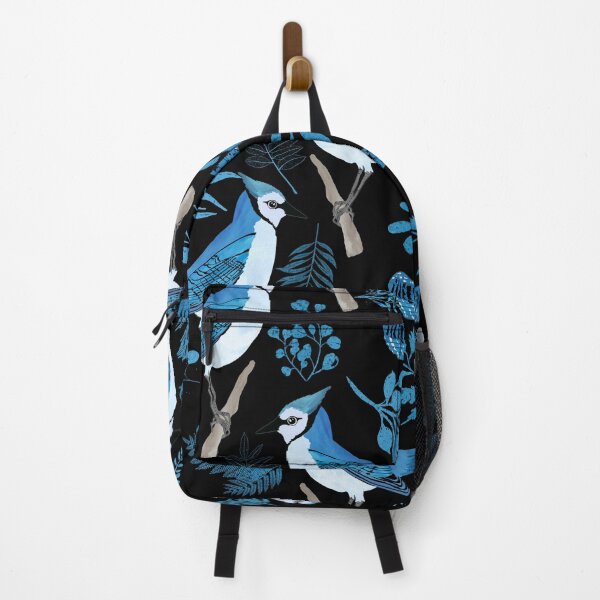 Item preview, The Blue Jay Black designed and sold by cesartorresart.