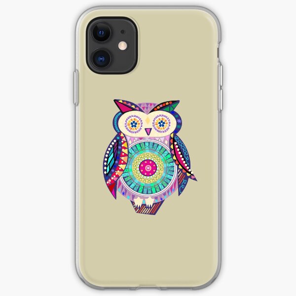 Carnival Owl iPhone Soft Case