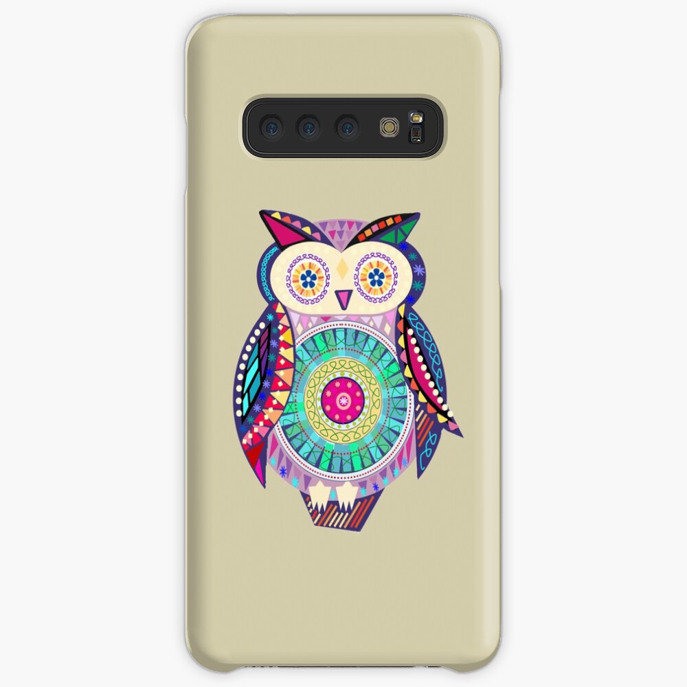 Carnival Owl Case & Skin for Samsung Galaxy