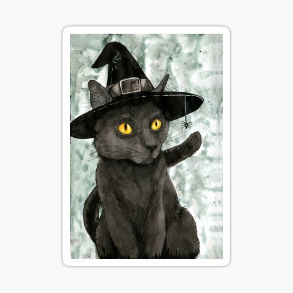 Witch's Familiar Sticker