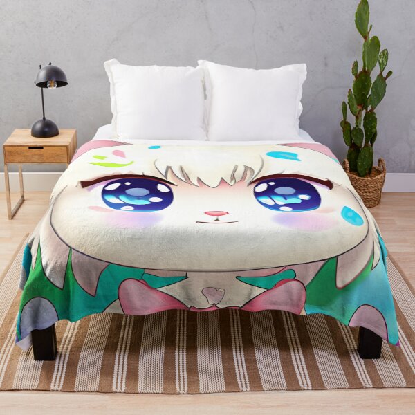 Item preview, Anime Kawai White Kitten With a Bow designed and sold by withdiamonds.