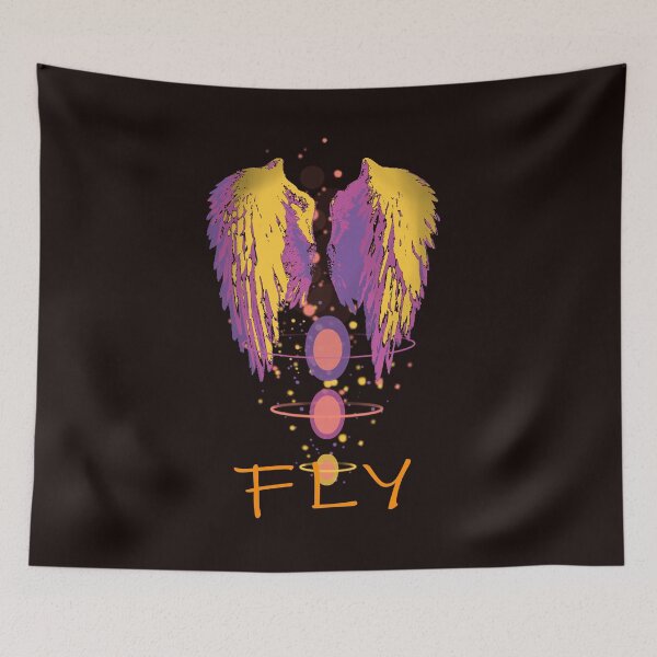 Item preview, Folded angel wings fly designed and sold by Shemarts.