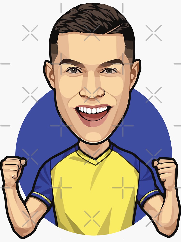 Ronaldo Al Nassr 2022 Sticker For Sale By Cartmaxx Redbubble