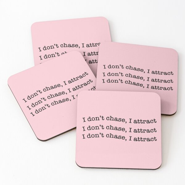 Item preview, I don't chase, I attract designed and sold by Softsi.