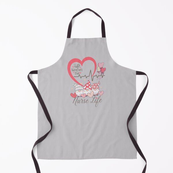 Item preview, Nurse and Doctor Heartline Gnome Happy Valentine's Day Design for doctors, nurses, LPN, PA and CNA designed and sold by tranquilbeach.