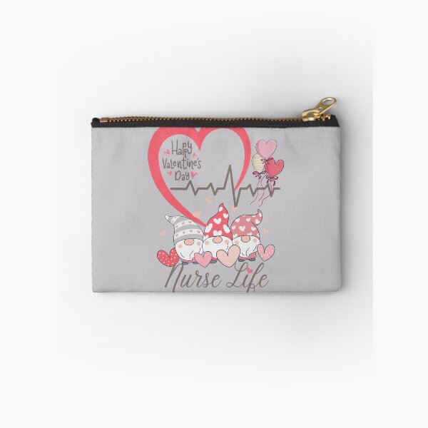 Item preview, Nurse and Doctor Heartline Gnome Happy Valentine's Day Design for doctors, nurses, LPN, PA and CNA designed and sold by tranquilbeach.