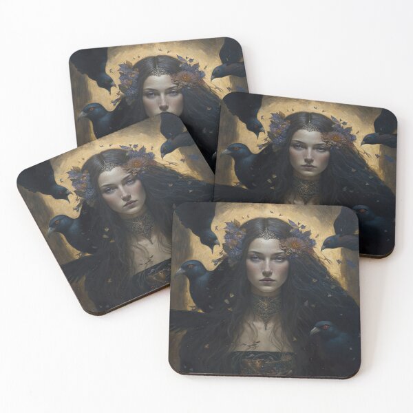 Item preview, Gothic Princess with Ravens designed and sold by Susan  Gallagher.