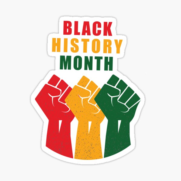 Item preview,  Black History Month designed and sold by stickerbundle.