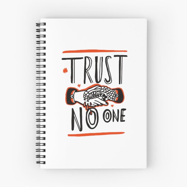 Item preview, Trust no one trust no body old tattoo old school  designed and sold by Tropical Blood.