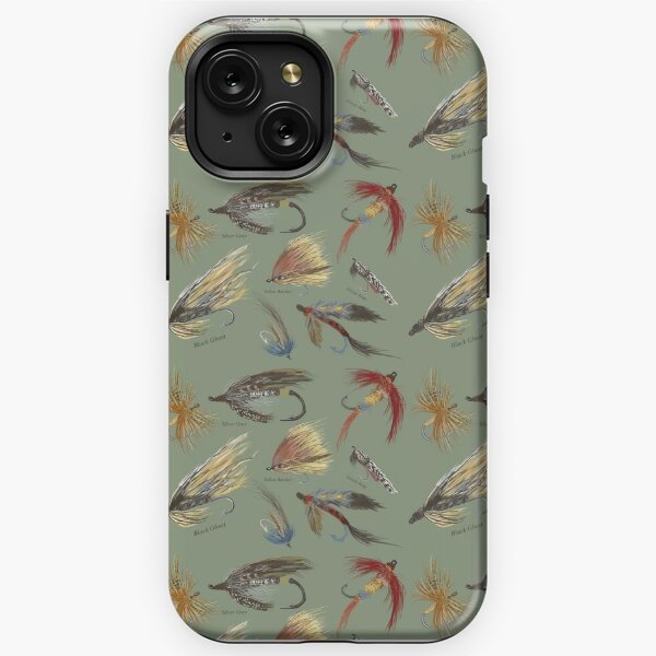 BASS FISHING ANGLER Outdoor Fly Fish Apple iPhone 12 11 Mini Pro Max X Xs 8  7 7 Plus 8 Plus 6/6S Samsung Galaxy S9 S10 Phone Case Cover 