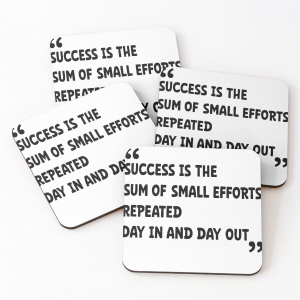 Item preview, Success is the sum of small efforts, repeated day in and day out designed and sold by Your Favorite Store.