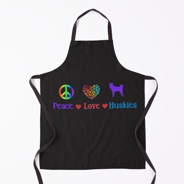 Item preview, Peace Love and Huskies. Peace Love and Pugs. Peace Love and Canines designed and sold by Doggymadness.