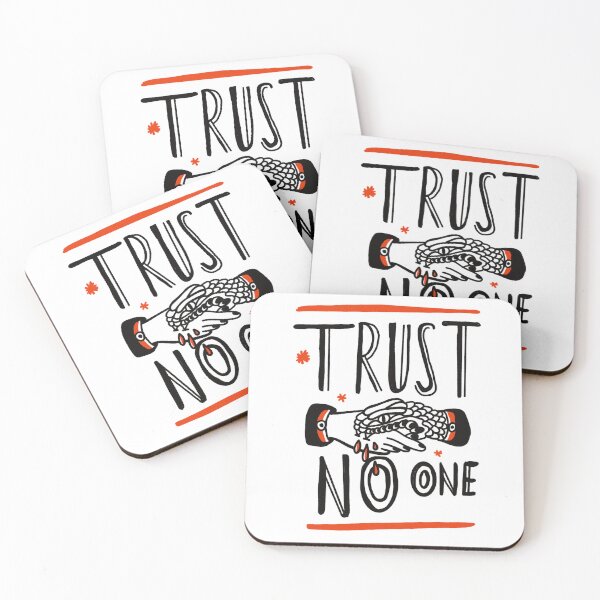 Item preview, Trust no one trust no body old tattoo old school  designed and sold by Tropical Blood.