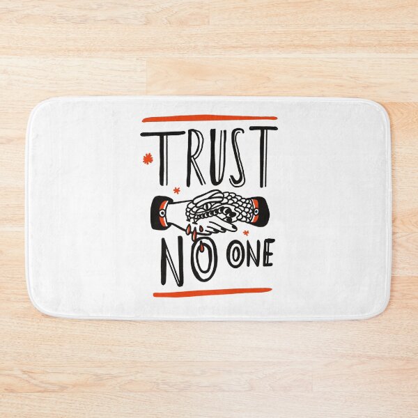 Item preview, Trust no one trust no body old tattoo old school  designed and sold by Tropical Blood.