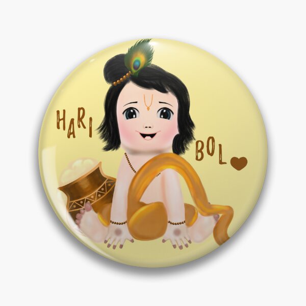 Item preview, Cute little baby Krishna designed and sold by stayartsy07.