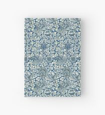 Indigo Blau und Weiß William Morris Pattern Notizbuch