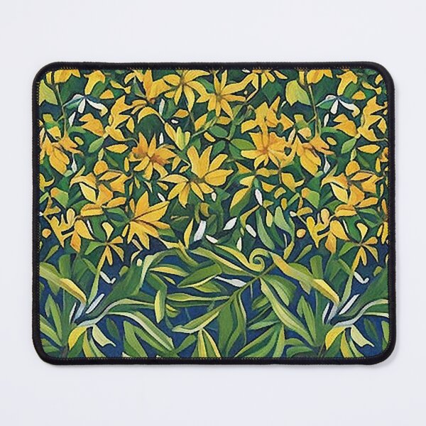 Item preview, Van Gogh Style Cluster of Yellow Flowers Design designed and sold by sunflowerlight.