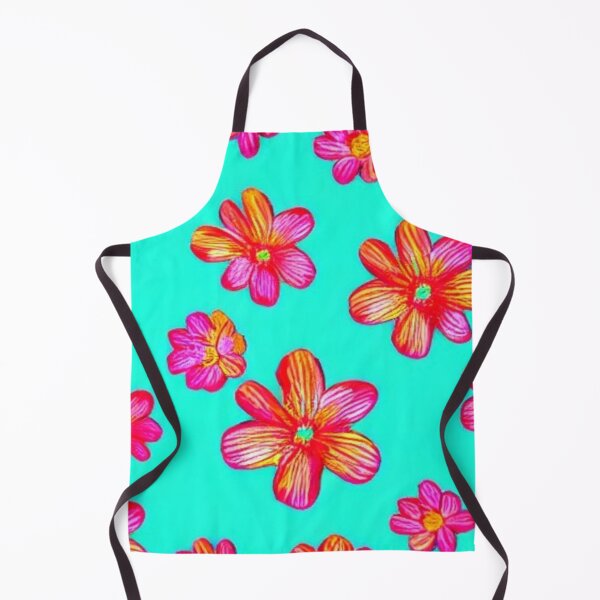 Item preview, Abstract Flower Pattern - Blue and Pink designed and sold by EnzoVectorism.