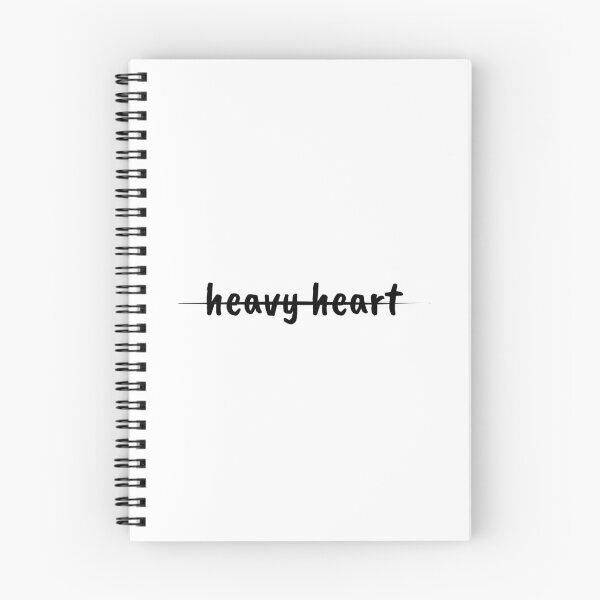 Item preview, no more heavy heart- mental health, mood designed and sold by Therapy by Sen.