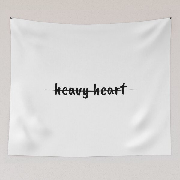 Item preview, no more heavy heart- mental health, mood designed and sold by Therapy by Sen.