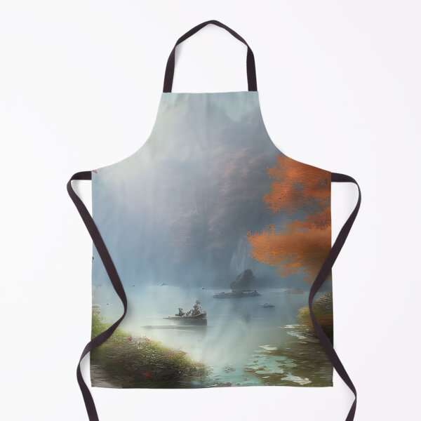 Item preview, Fantasy Landscape Down the River designed and sold by artmanikin.