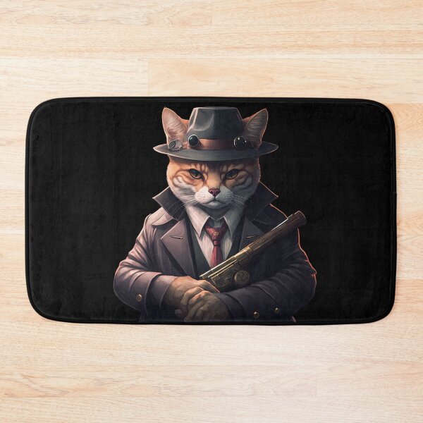 Item preview, Detective cat designed and sold by AnimalArtPhotos.