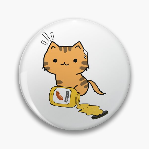 Item preview, Cute Orange Cat Spilled mustard  designed and sold by Pet Station.