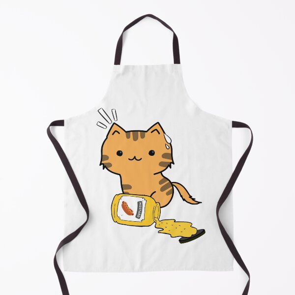Item preview, Cute Orange Cat Spilled mustard designed and sold by Pet Station.