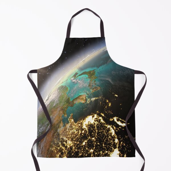 Item preview, Planet Earth night and sunrise designed and sold by professorguru.