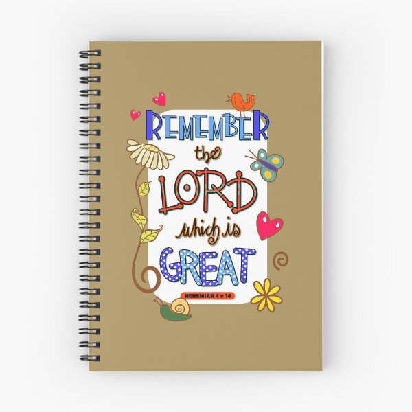 Item preview, Remember The Lord Which is Great - Bible Scripture designed and sold by Prawny.