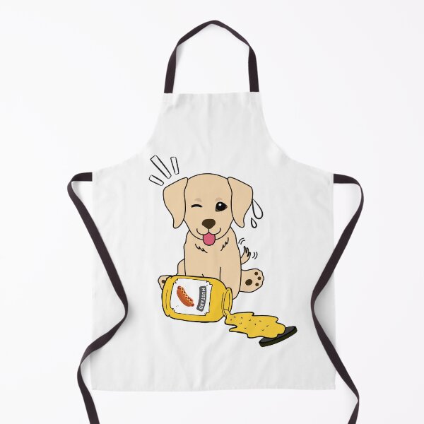 Item preview, Cute Retriever Spilled mustard designed and sold by Pet Station.