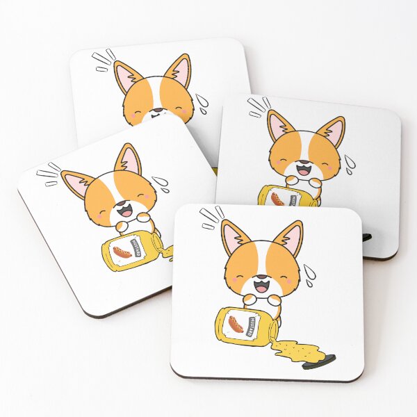 Item preview, Cute Corgi Spilled mustard  designed and sold by Pet Station.