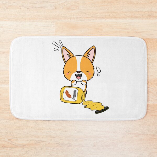 Item preview, Cute Corgi Spilled mustard  designed and sold by Pet Station.