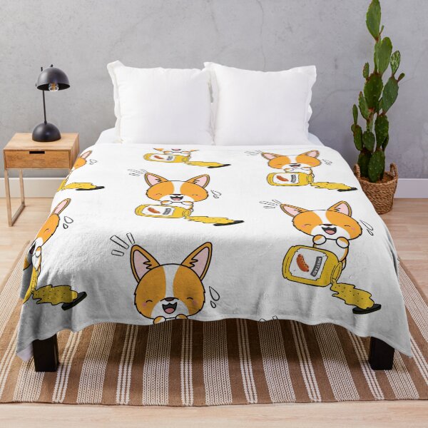 Item preview, Cute Corgi Spilled mustard  designed and sold by Pet Station.