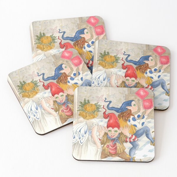Item preview, The Naughty Pixies- The Faeries Tea Party designed and sold by MagicMythLegend.