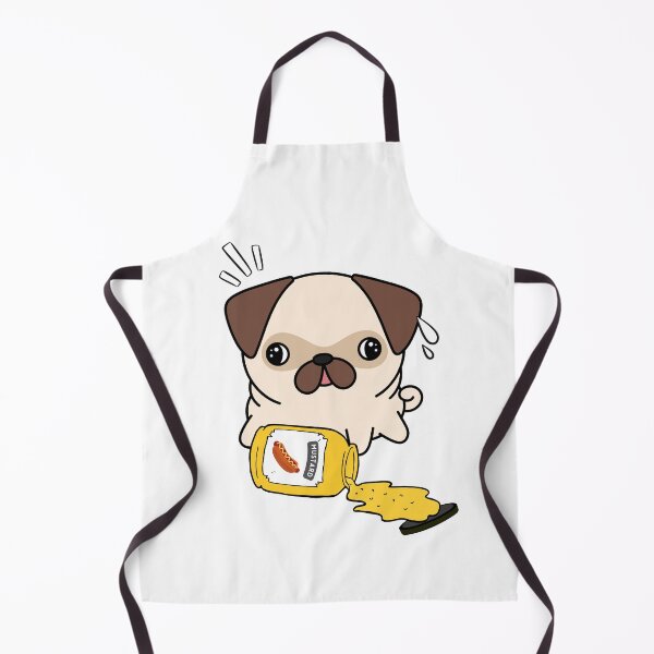 Item preview, Cute Pug Spilled mustard designed and sold by Pet Station.