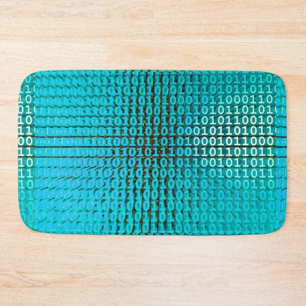 Item preview, Binary Numbers, Computer Talk, Light Blue designed and sold by Paul Thompson Photography.